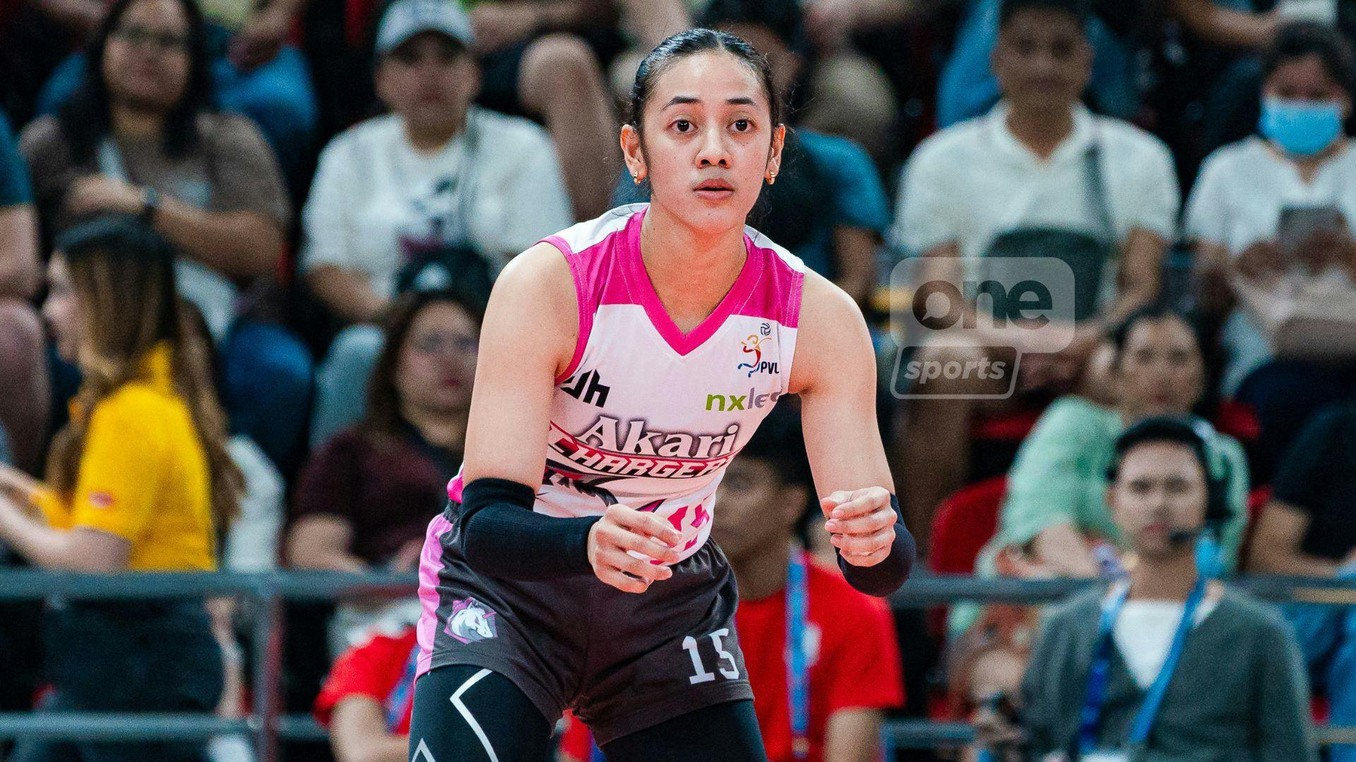 Justine Jazareno looks to find balance as a mother, volleyball player in Akari return